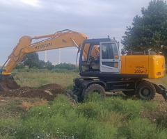 Hyundai R200, Ekskavator, 2008, 8600 km