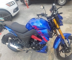 Motosiklet, 2024, 0.25L, 7500 km
