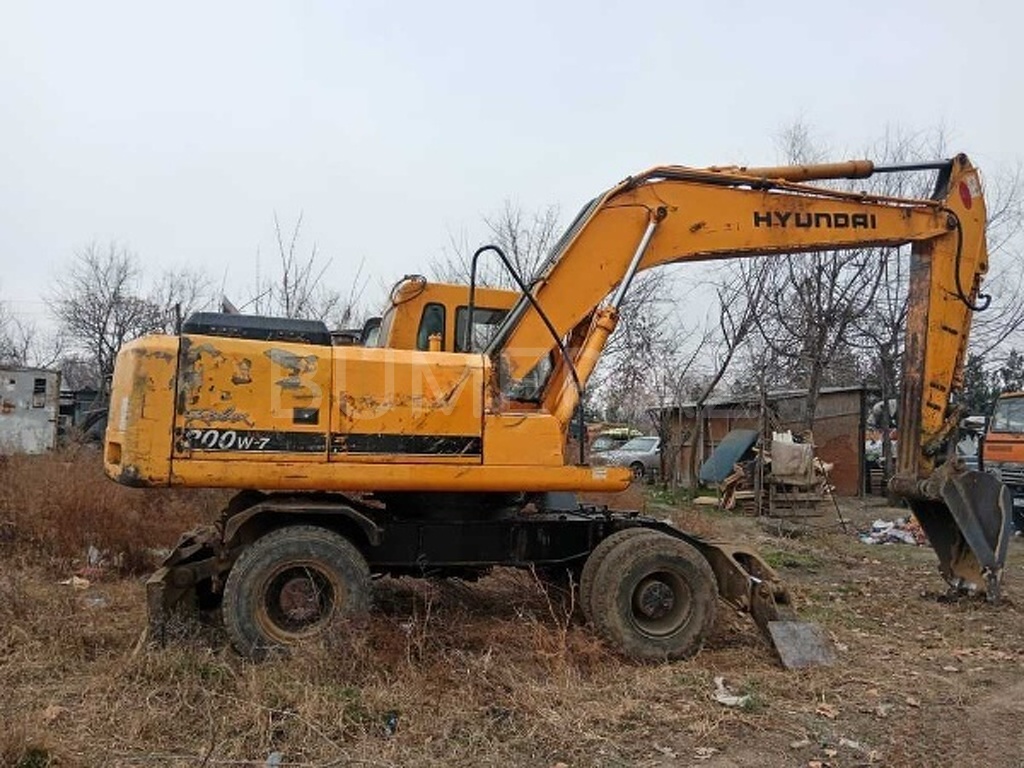 Hyundai, Ekskavator, 2007, 13900 km