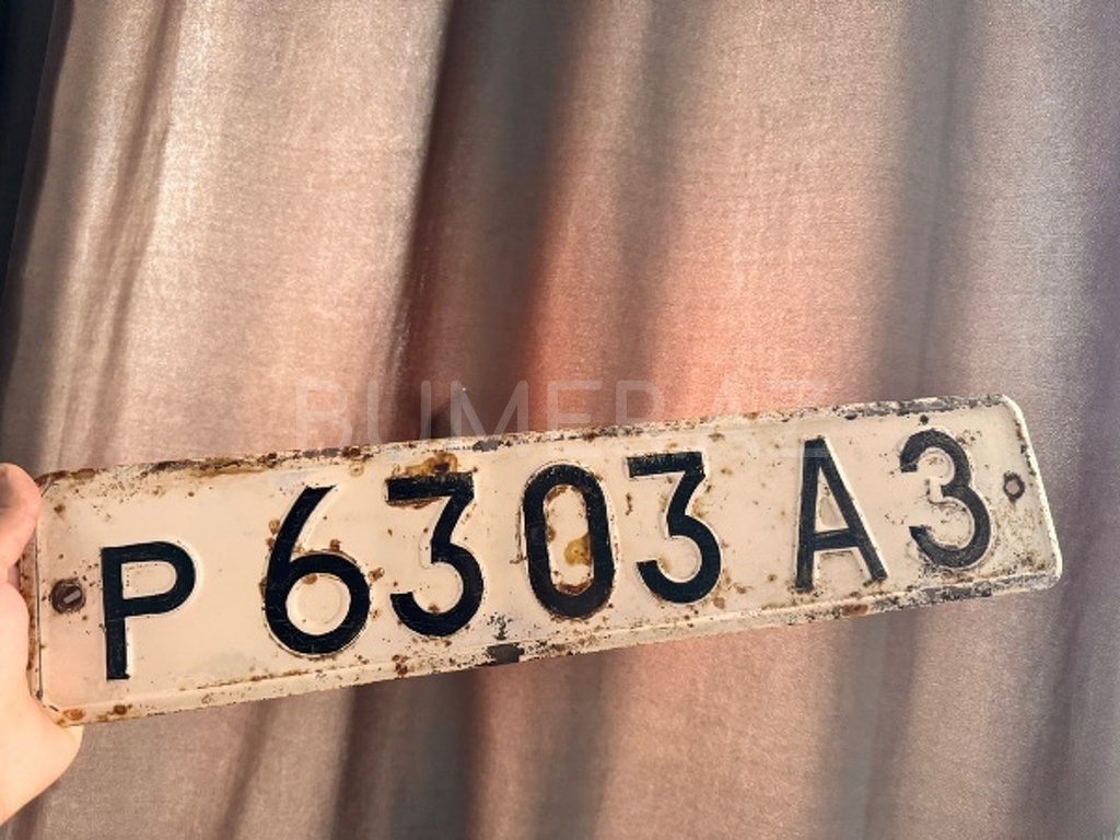 SSRİ avtomobil nömrəsi