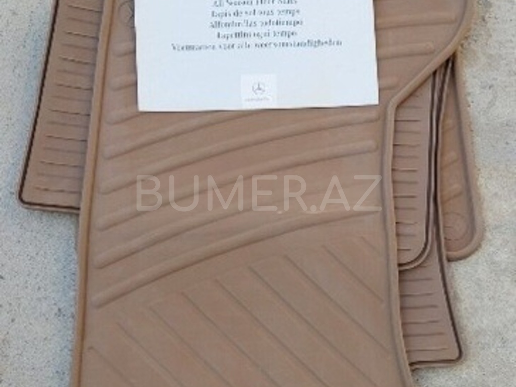 Aksesuarlar-Tüninq, Mercedes üçün rezin ayaqaltı