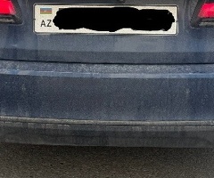 Ban-Kuza hissələr  BMW, BMW G30 arxa bamperi