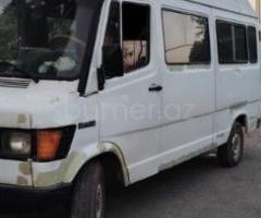 Mercedes 208 D 1992 Dizel 80 600500 km Mikroavtobuslar Mexanika