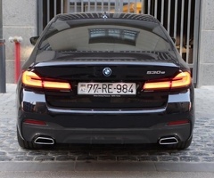 BMW 5-series 530e, 2022, 2.0L, 9000 km, Avtomat