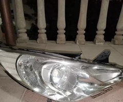 İşıq, elektrik sistemli, Hyundai Sonata fara