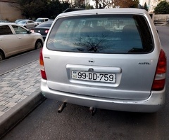 Opel  Astra, 1999, 1.6L, 315903 km, Mexanika