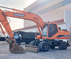 Doosan 210wv,, Ekskavator, 2012, 16000 km