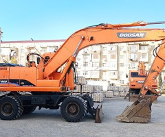 Doosan 210wv,, Ekskavator, 2012, 16000 km