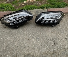 İşıq, elektrik sistemli, Mercedes W205 C-Class" led faraları