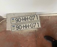 Avtomobil qeydiyyat nişanı - 99-HH-071